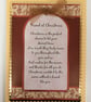 Handmade Christmas Card Friend at Christmas Poem - Image 1