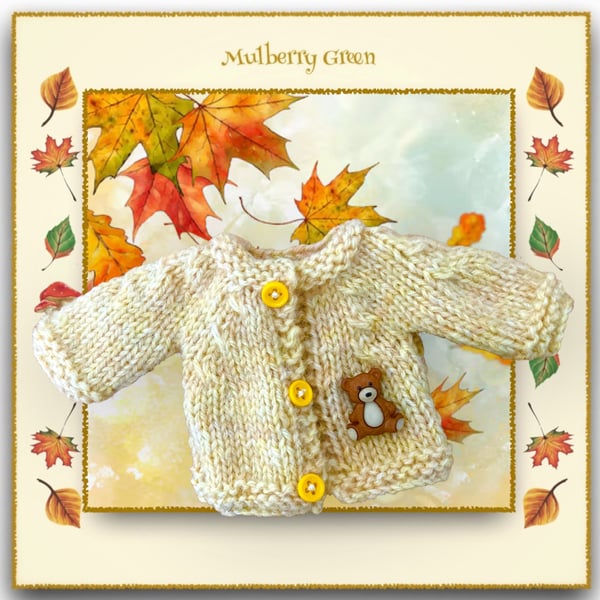 Teddy Bear Cardigan 