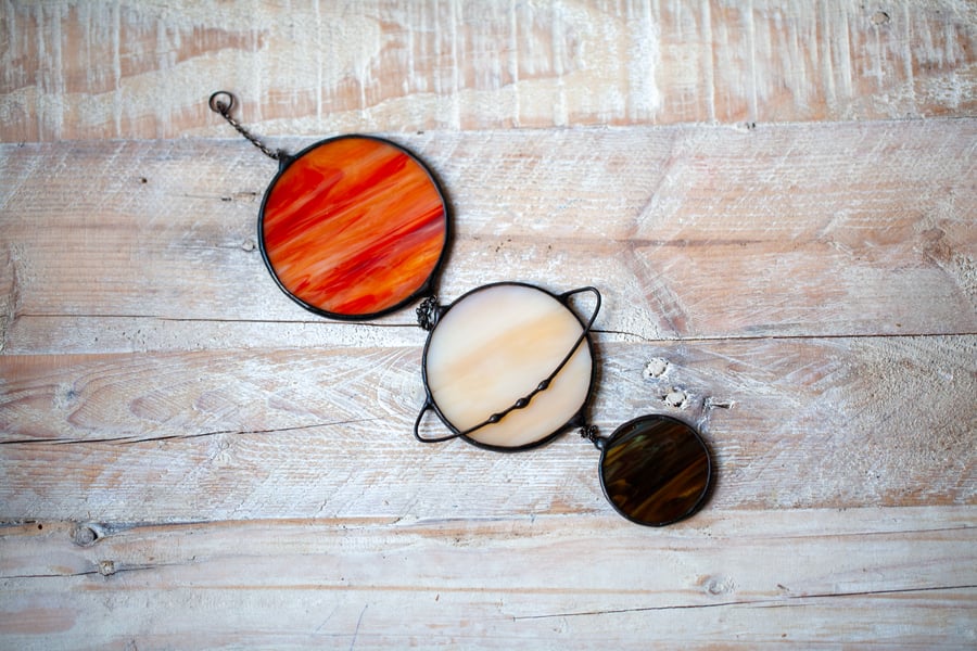 Planets sun catcher celestial decoration
