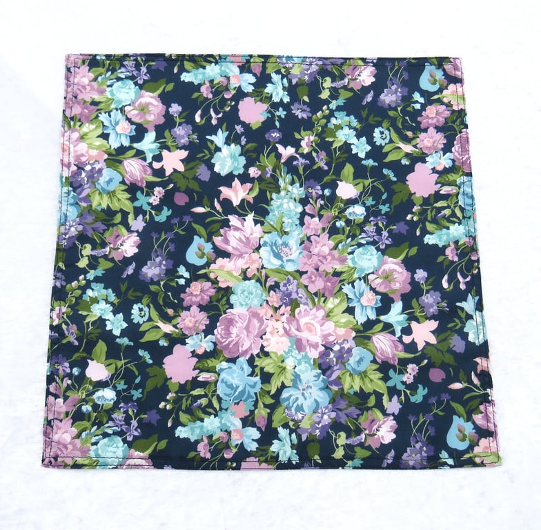 Liberty print handkerchief, Bridgerton Bouquet Parade
