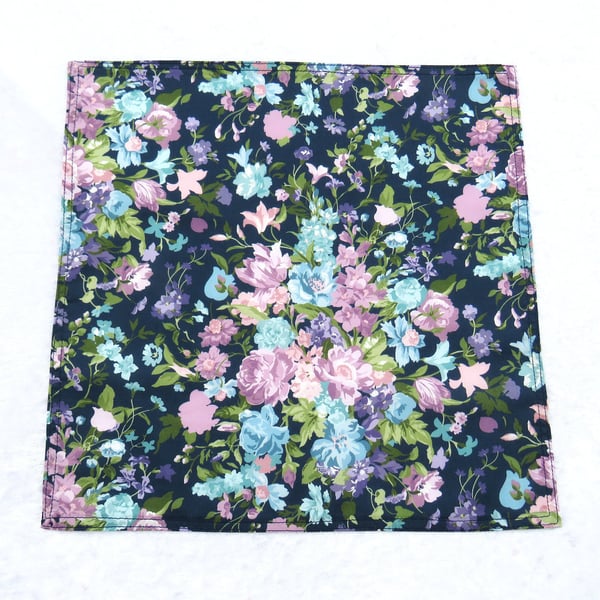 Liberty print handkerchief, Bridgerton Bouquet Parade