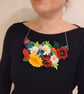 ''Summer Meadow'' Felt floral neckless - Image 1