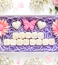 Personalised Birthday Gift Set, Butterfly &  Floral Melts, Vegan, Home Fragrance - Image 5
