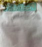 Hand painted tote bag with large paisley design  - Image 5