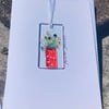 Fused glass keepsake (forever flowers pot)