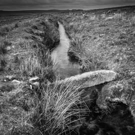 Photography Print - Footbridge at Trowlesworthy Tor, Dartmoor, Devon