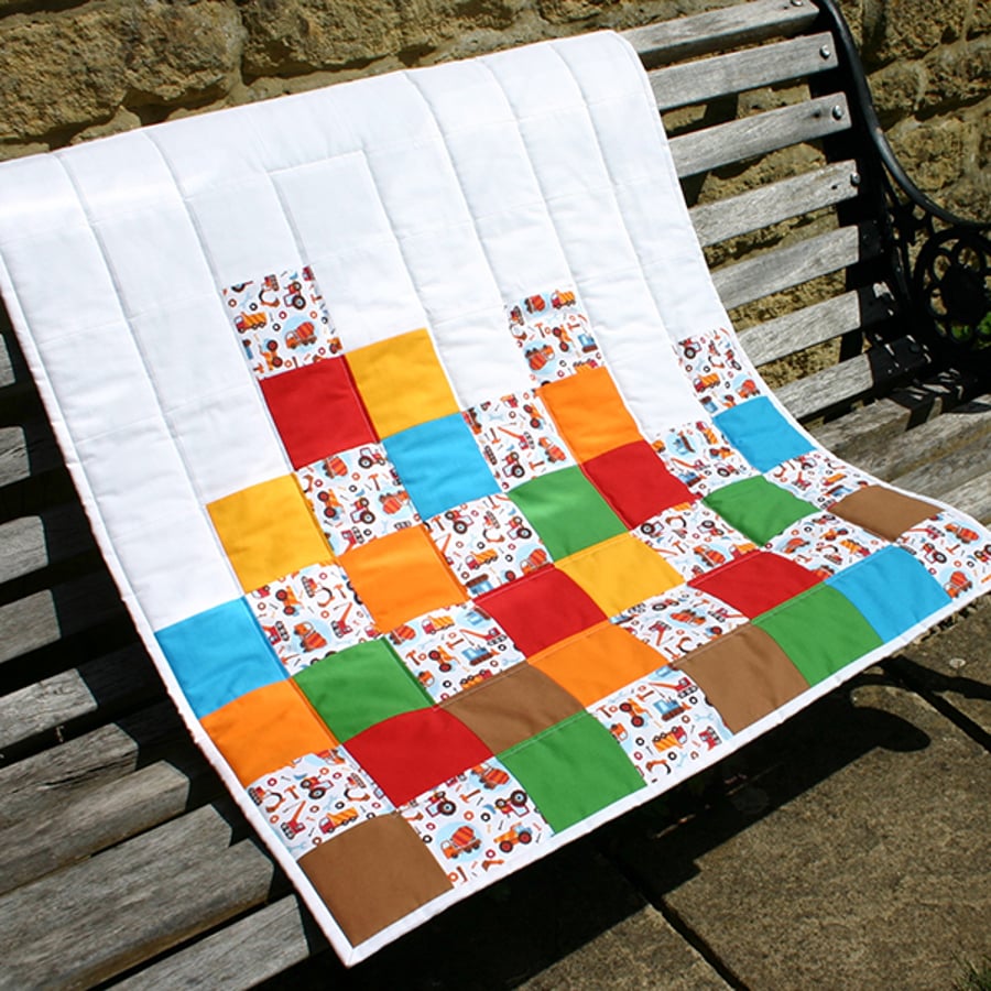 Building Baby Quilt or Playmat