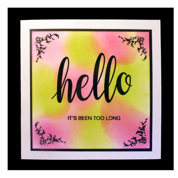 Bright Sentiment Card (GEN009)