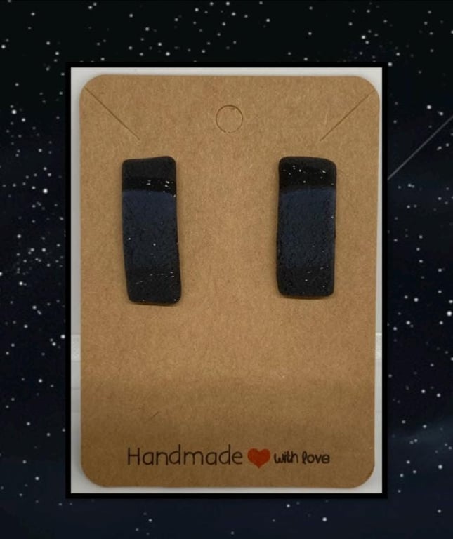 Outlet Night sky long studs