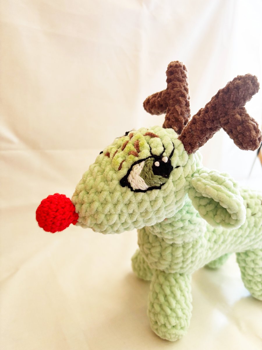 Minty antlers the ice cream reindeer - perfectly imperfect