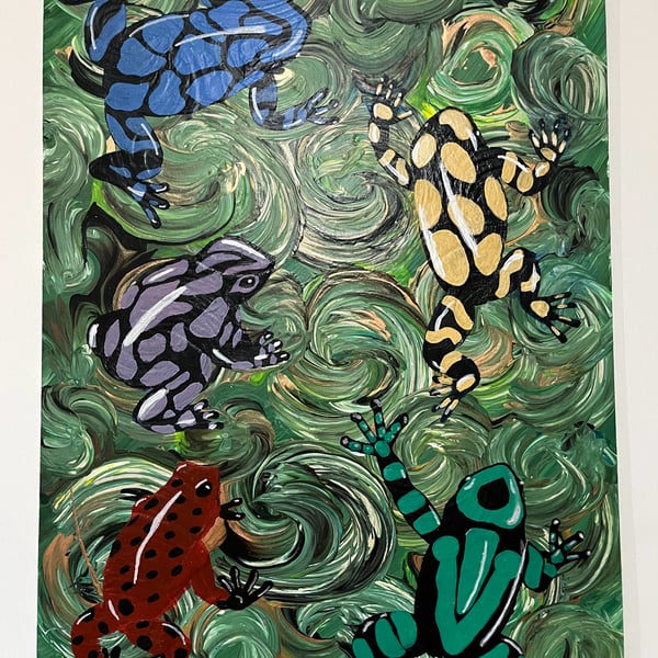 Frogs Painting 