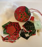 Christmas patchwork ball craft kit - Image 3
