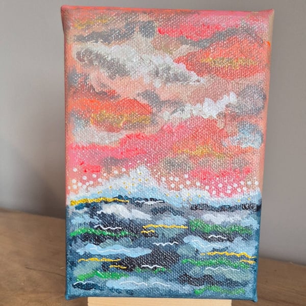 Original Miniature Seascape
