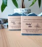 Charcoal soap bar, Peppermint and Tea Tree, palm oil free, zero waste, 