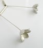 Sterling Silver Flower Necklace - Image 3