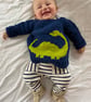 Knitting Pattern Dinosaur Sweater and Hat (Diplodocus).  Digital Pattern - Image 4
