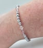 Shell Pearl & Swarovski Crystal Bracelet, Birthday, Anniversary Gifts For Her - Image 3