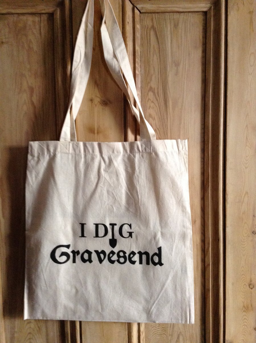 I Dig Gravesend tote bag