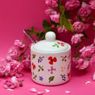 Wild Flowers Sugar Pot - SALE