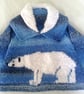 Polar Bear Sweater Knitting Pattern.  Digital Pattern - Image 4