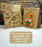 Wales Flag Bear Pin, Handmade Teddy Bear Badge, Little Wooden Welsh Gift - Image 5