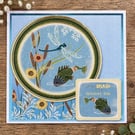 Make a Splash on Your Special Day - 6 x 6 Handmade Decorative Greeting Card