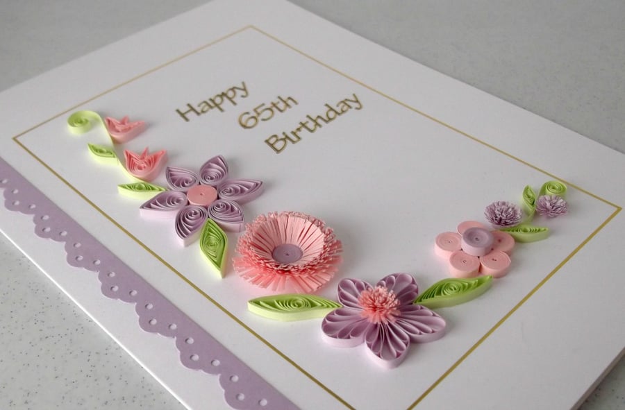 65th birthday card