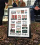 RICHMOND PUBS A3 Print - Image 1