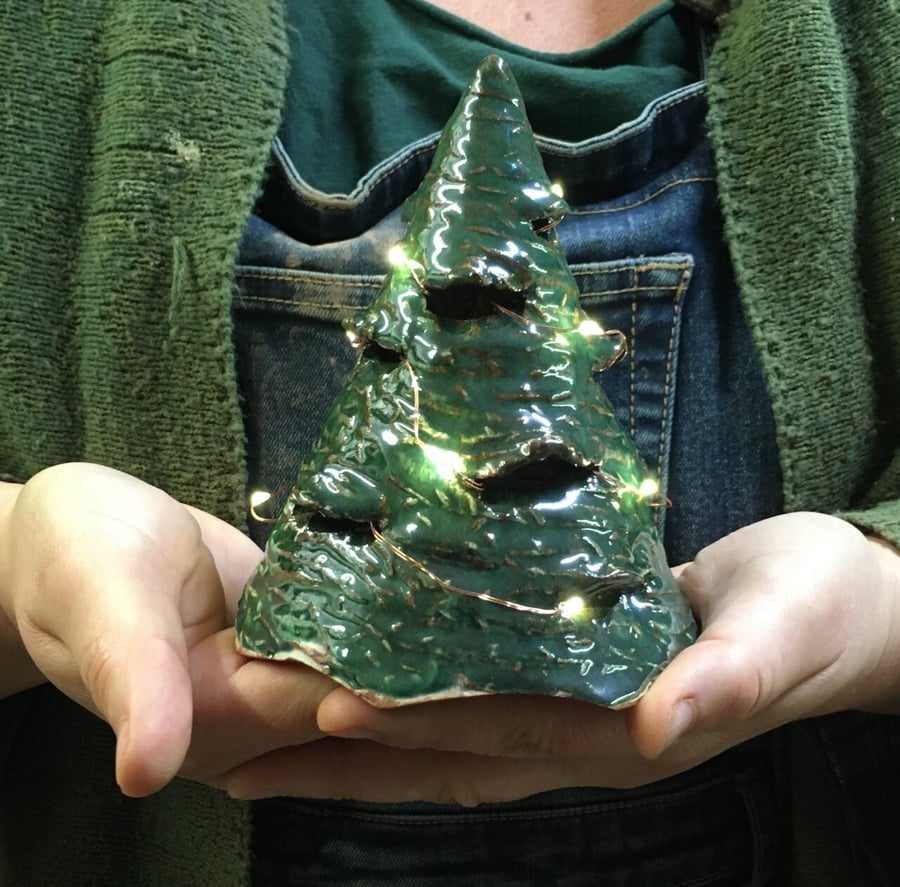 Pottery Christmas Tree