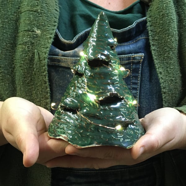 Pottery Christmas Tree