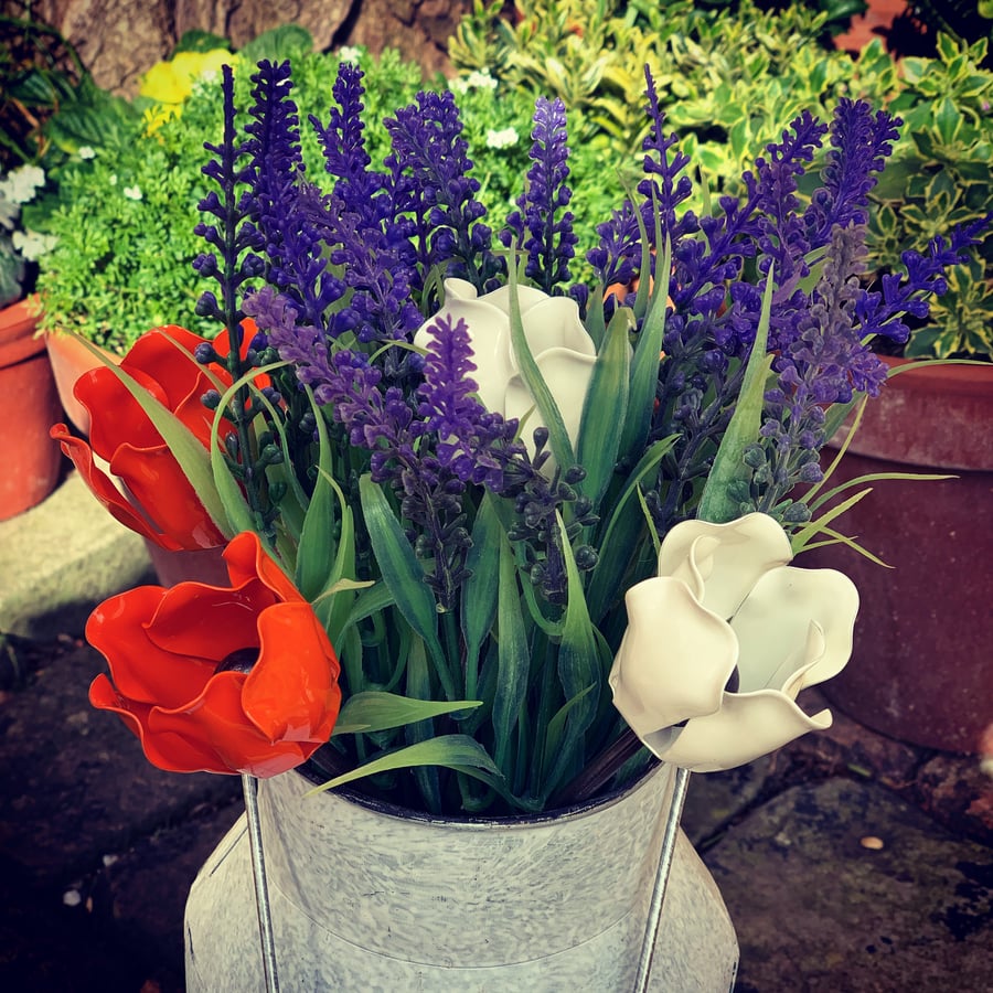 Handmade Vase Tulips