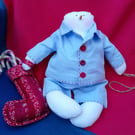 Snowman with stocking 