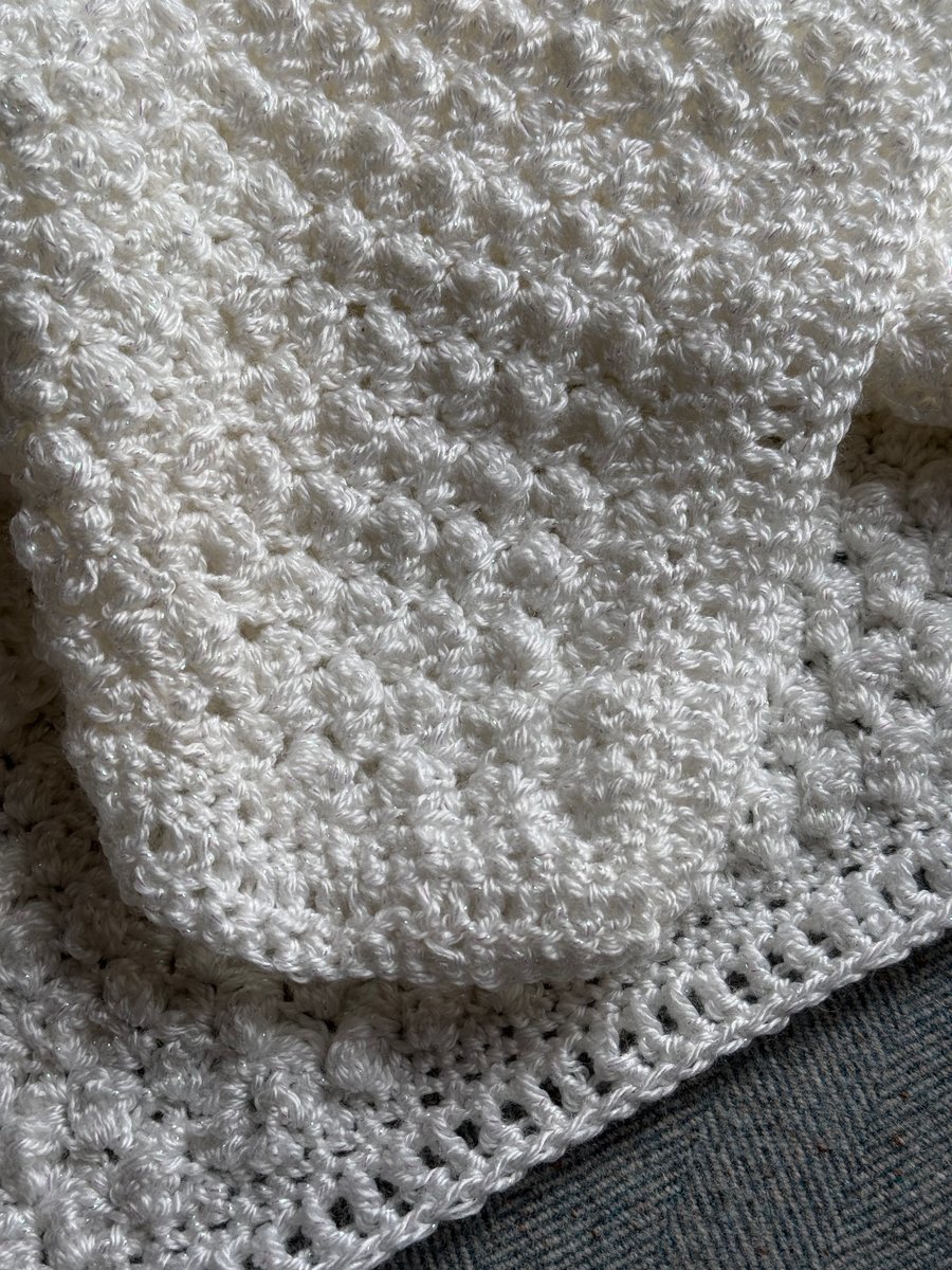 Hand Crocheted Baby Blanket