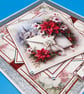 Christmas card, large, Handmade, Parents, Wife, Husband - Image 2