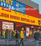 Albion R's. Framed & Unframed Art Print. Rovers Football Club FC, Stadium Gift - Image 2