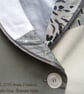 Tusk White and Grey Vogue pattern fitted Jacket - Image 5