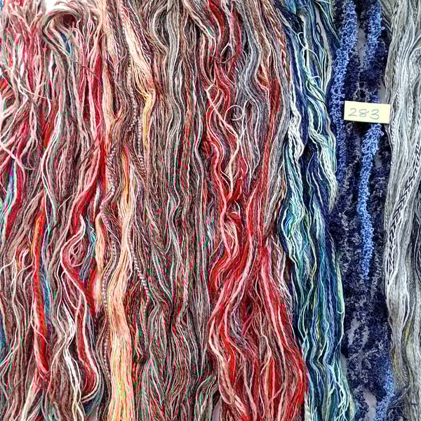 Threads, yarns and fibres for creative arts and textile crafts