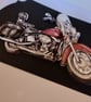 Decoupage motorbike card. Ref 060 - Image 1
