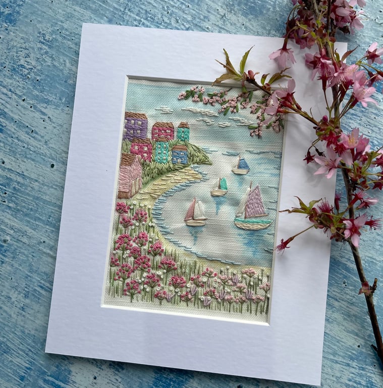 Spring Regatta Hand Embroidery Kit