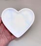 Blue Marbled Heart Trinket Dish - Eco Resin Jewellery Tray - Image 3