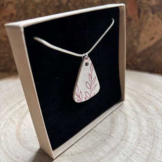 Handmade Pendant Necklace, Unique Eco Friendly Gifts, One of a Kind.