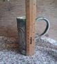 ceramic coffee mug no 22 ghost green blue - Image 4