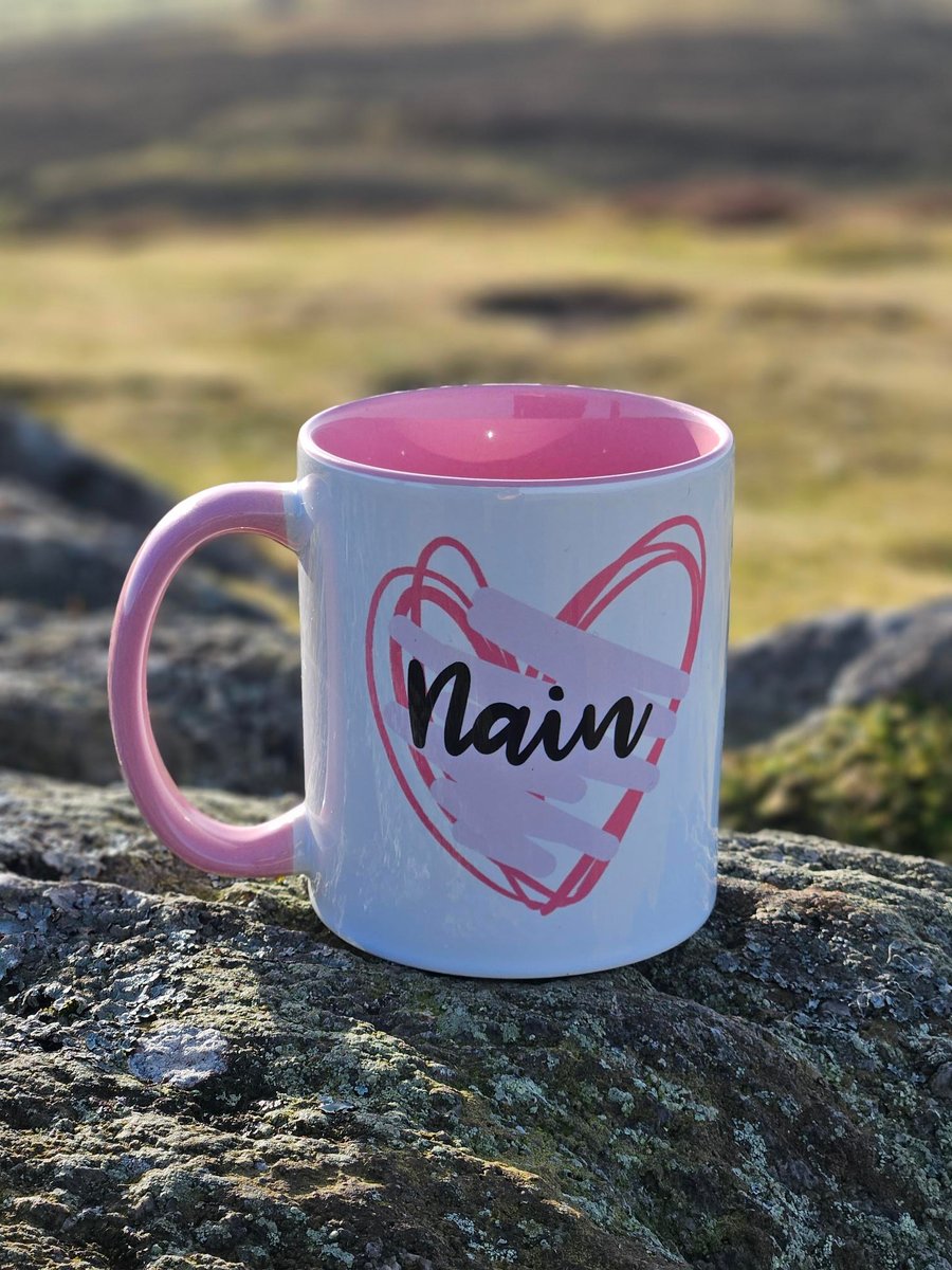 Welsh Mug for Nain– Mwg Cymraeg i Nain, Welsh Grandma Mothers day gift