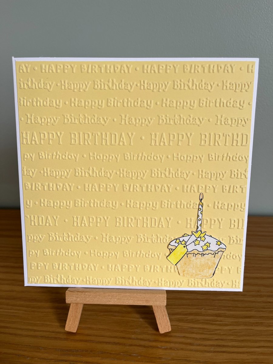 Hand Made Happy Birthday Card