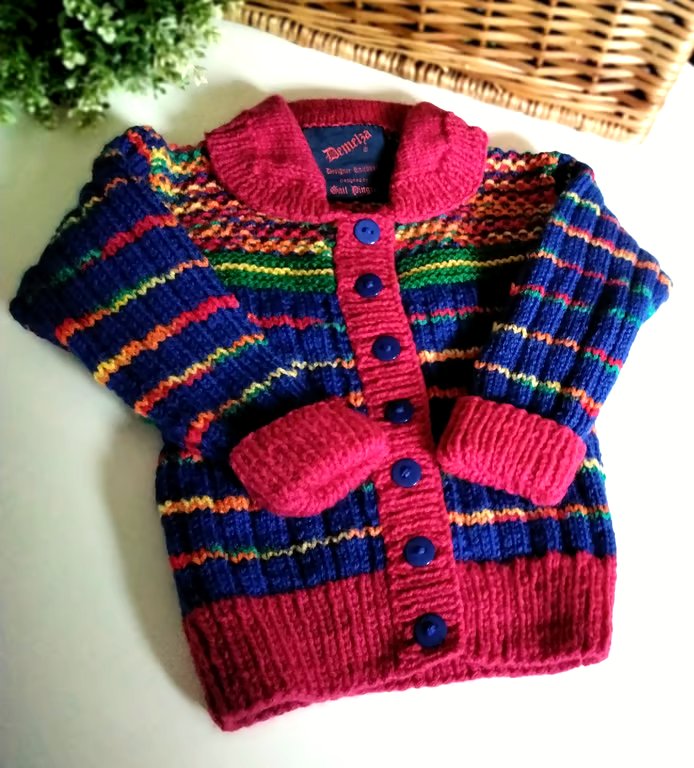 Unisex Baby Cosy Warm Cardigan  1-2 Years size