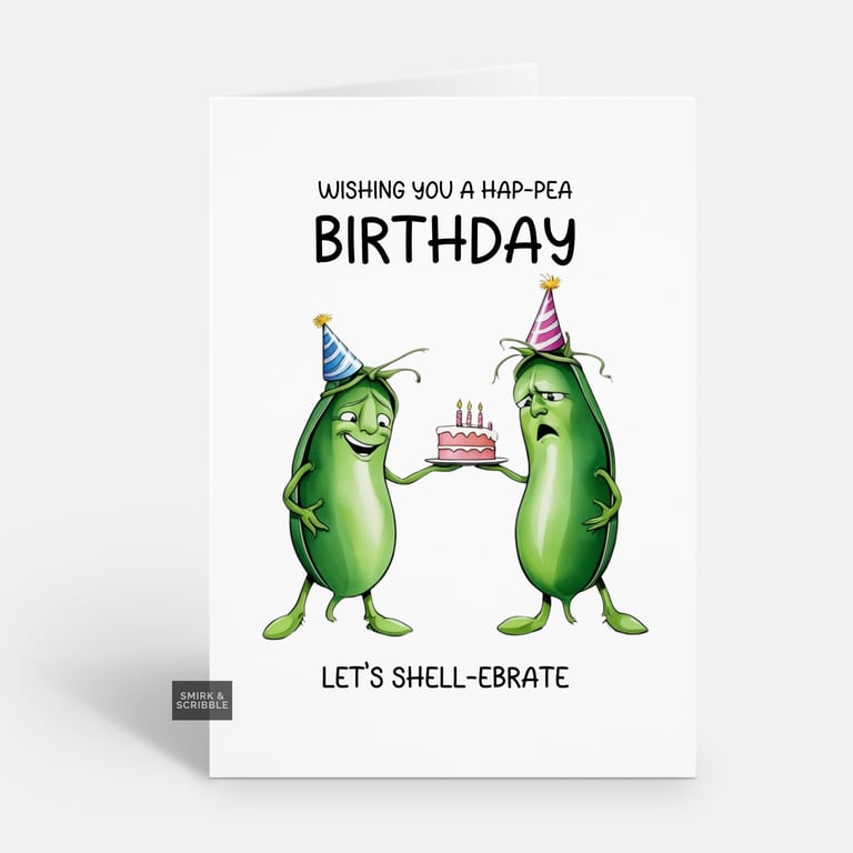 Unique Funny Birthday Card For Him Or Her 