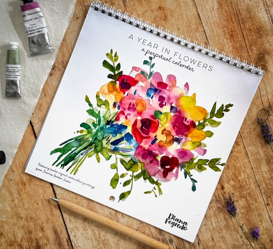 A Year in Flowers – Perpetual Flower Calendar