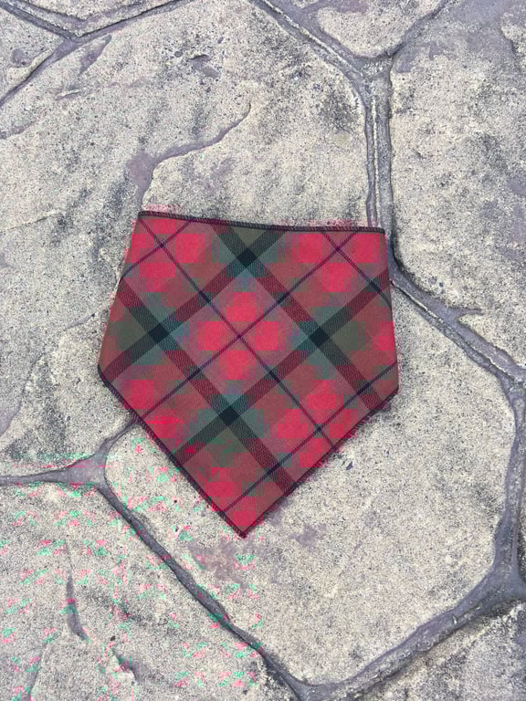 MacNaughton Tartan Bandana Bib, babies