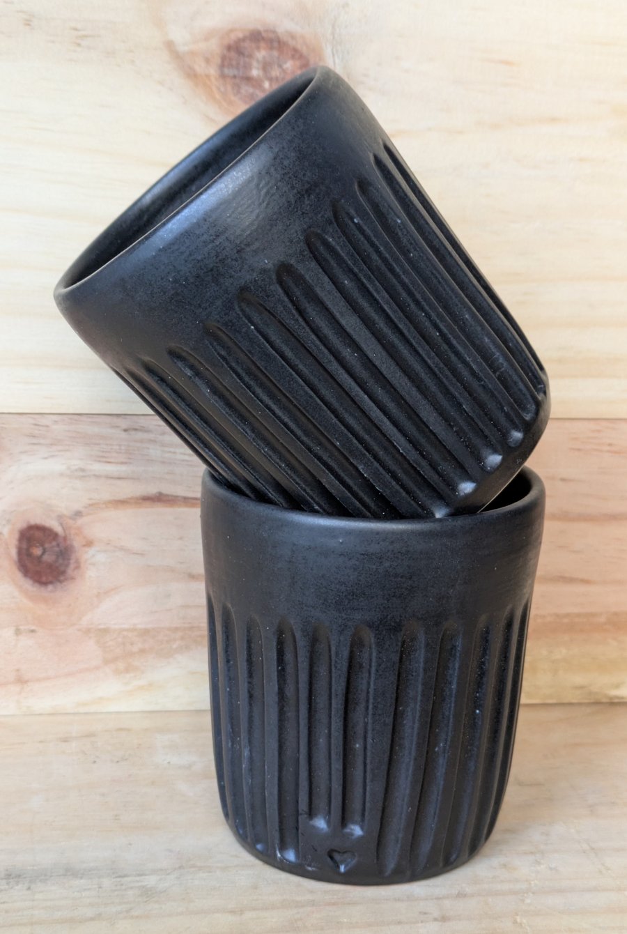 Coffee tumbler (matte black)