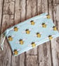 Bumble Bee Zipper Pouch - Multi Use Zipped Organiser